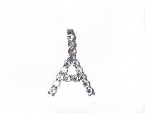 Icy Initial Letter Pendant (Small)