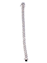 Load image into Gallery viewer, Mini Silver Cuban Link Bracelet