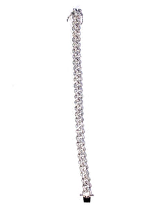 Mini Silver Cuban Link Bracelet
