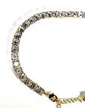 Load image into Gallery viewer, Cz Gold Anklet