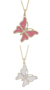 Butterfly Girl Necklace